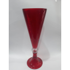 VASO DE VIDRO COM PE DECOR PINTADA REF-45245-311