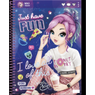 CADERNO 10 MATERIAS GIRL