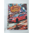 CADERNO UNIVESITARIO  CAPA DUA 12X1 240 FLHS  VELOZES E TUNADOS