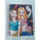 CADERNO 15X1 WHATS GIRL 300 FOLHAS