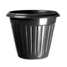 VASO REDONDO PRETO Nº28 8 LITROS REF-915