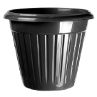 VASO REDONDO PRETO Nº36 16 LITROS REF-916