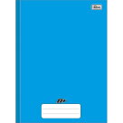 CADERNO 200MMX275MM 96 FOLHAS AZUL REF-802366