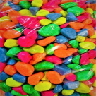 PEDRAS P/ORNAMENTACAO COLORIDA 500G REF-RJ11383