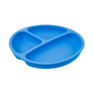 LANCHE FELIZ PAPINHA C/ 02PCS CUMBUCA/COLHER AZUL REF-09903