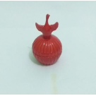PORTA JOIA PATO CERAMICA VERMELHO REF-38005-009