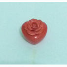PORTA JOIA ROSA 7CM VERMELHO REF-38006-009