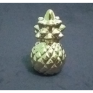 ADORNO ABACAXI CERAMICA METALIZADO DOURADO REF-47619-152