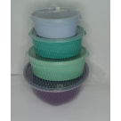 KIT 3 BALDE 5L PRETO REF-000025