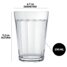 CAIXA COPO AMERICANO 190ML C/ 24-NADIR
