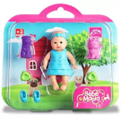 BONECA - BEBÊ MANIA PET AZUL - ROMA JENSEN