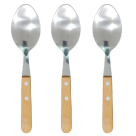 KIT COLHER DE ACO 20CM COM 6PCS REF-20068