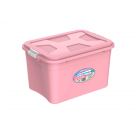 CAIXA ORGANIZADORA MULTIUSO ROSA  12 LTS REF-0569